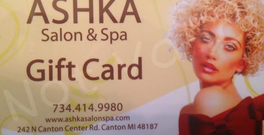 Ashka Salon Spa Gift Cards